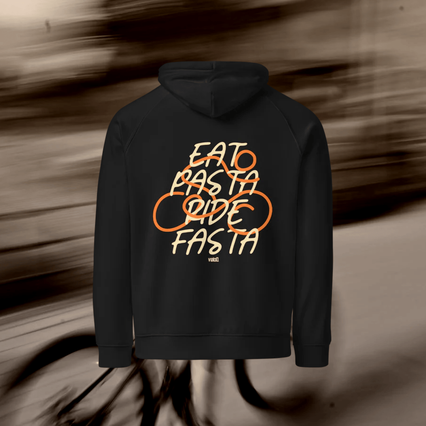 Eat Pasta Ride Fasta | Organic cotton - veloQ