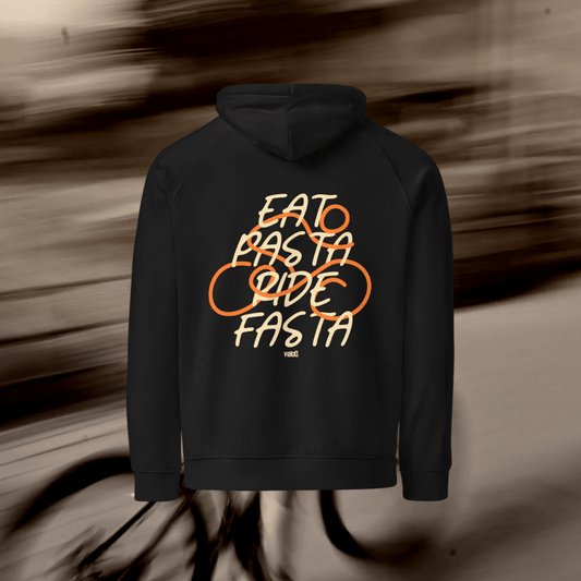 Eat Pasta Ride Fasta | Organic cotton - veloQ