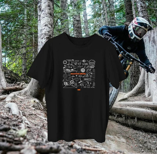 Mountain Biking Life | Organic cotton - veloQ